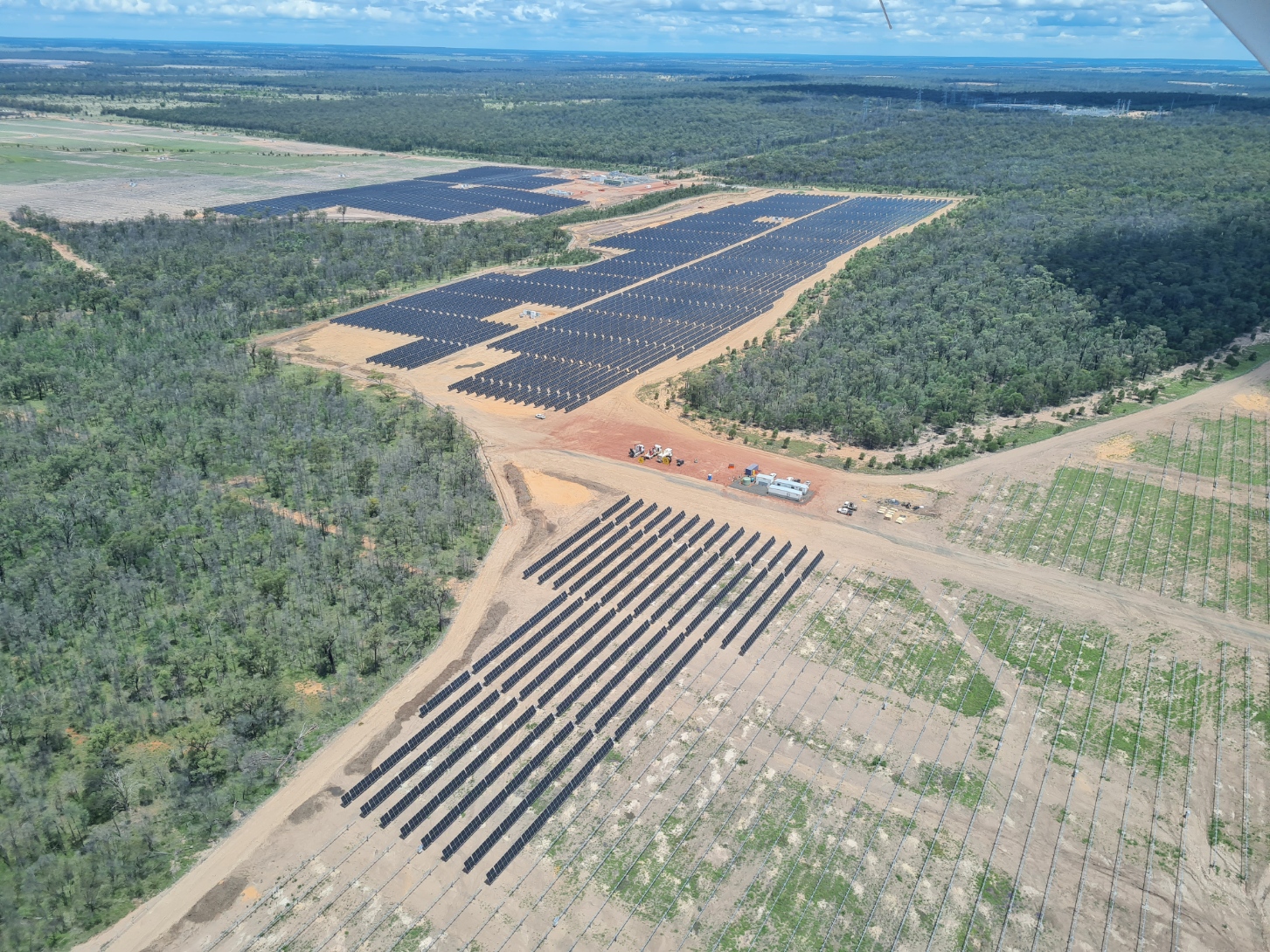 Then it was further east all the way to Kingaroy, past an extremely large solar farm, near Chinchilla. 